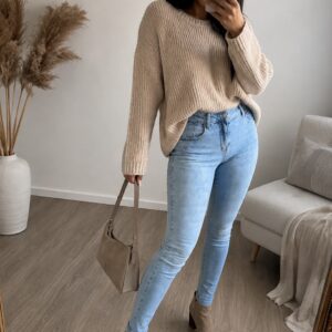 Jeansy Slim Sky Blue