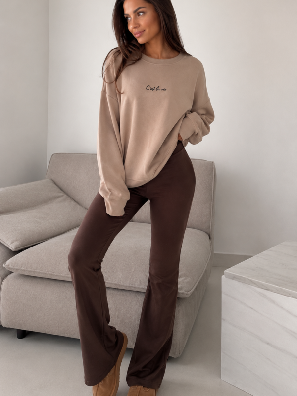 Bluza C’est La Vie – Beige
